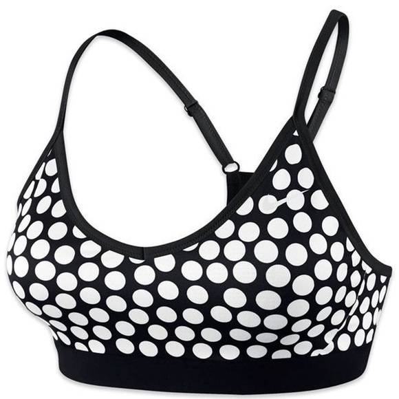 Nike Polka Dot Sports Bra - Picture 1 of 7